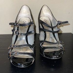 BLACK CARLOS HEELS